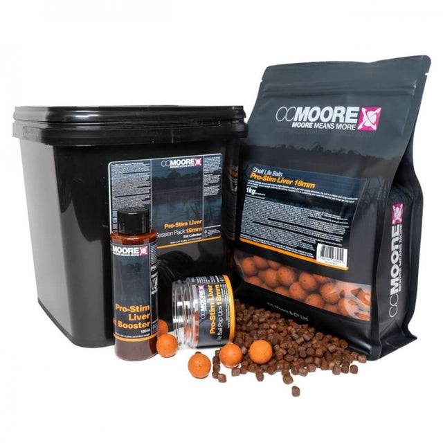 Session Pack Ccmoore Pro - Stim Liver 18 mm - Tienda Carpfishing