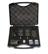 Set de alarmas 3+1 Mikado M - Bite II - Tienda Carpfishing