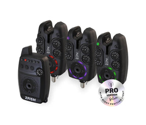 Set de alarmas 3+1 Zfish ZX8 Pro - Tienda Carpfishing