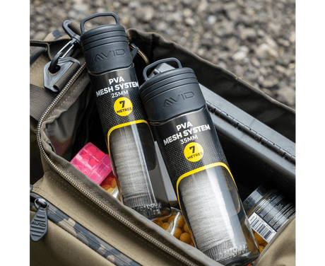 Sistema de malla de PVA Avid Carp 35 mm - Tienda Carpfishing