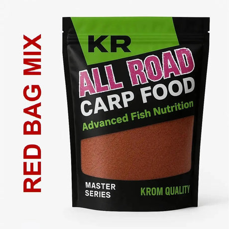 Stick Mix Krom Quality All Road Red 800G - Tienda Carpfishing