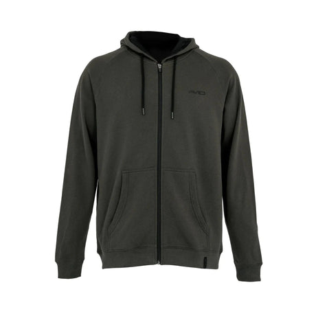 Sudadera Avid Carp Bearing Verde con cremallera - Tienda Carpfishing