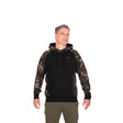 Sudadera Fox 310 Negra Camo con capucha - Tienda Carpfishing