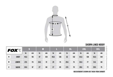 Sudadera Fox Prem Sherpa con capucha y cremallera - Tienda Carpfishing