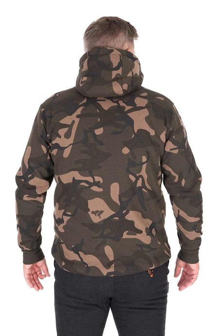 Sudadera Fox Prem Sherpa con capucha y cremallera - Tienda Carpfishing