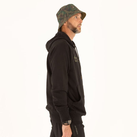Sudadera Trakker CR Logo negra con capucha - Tienda Carpfishing