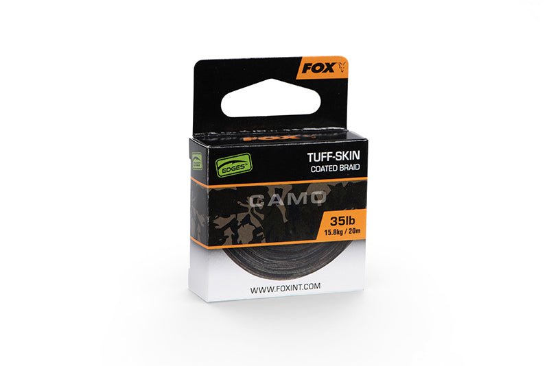 Trenzado Fox Edges Tuff-Skin 20 m - Tienda Carpfishing