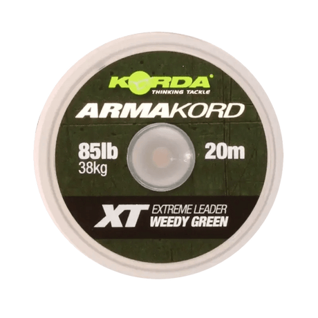 Trenzado Korda Arma Kord XT Verde 20 m - Tienda Carpfishing