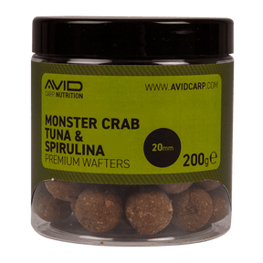 Wafters Avid Carp Premium Monster Crab Tuna & Spirulina 20 mm - Tienda Carpfishing