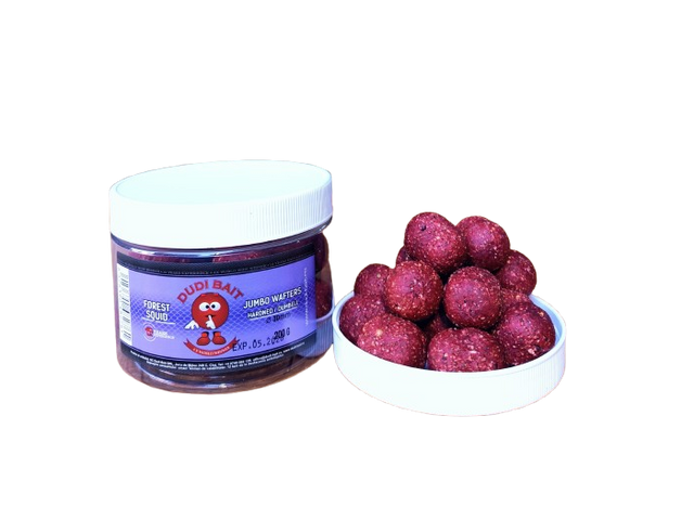 Wafters Dumbells Dudi Bait Jumbo Forest Squid 30 mm - Tienda Carpfishing