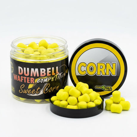 Wafters Dumbells Pro Elite Baits Competition Sweet Corn 8-14x10mm - Tienda Carpfishing