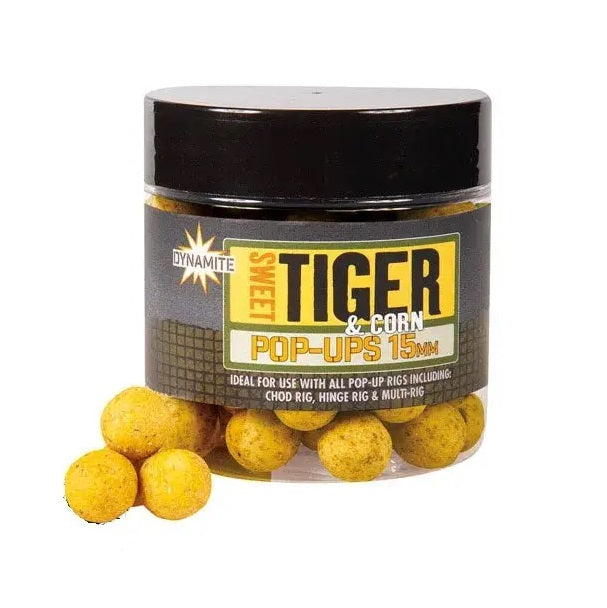 Pop Ups Dynamite Baits Big Fish Sweet Tiger Corn 15 mm