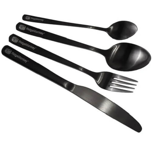 Set de cubiertos Ridge Monkey DLX Cutlery 2