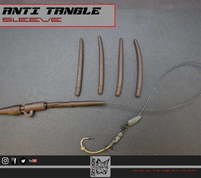 Anti tangle marrón Trybion 40mm - Tienda Carpfishing