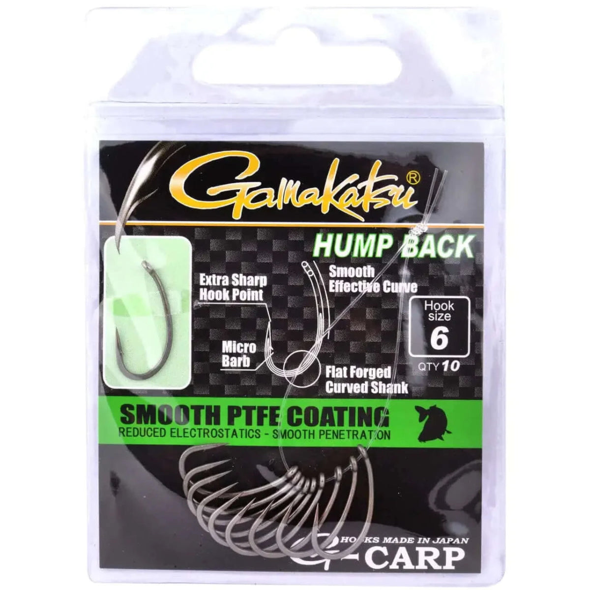 Anzuelos Gamakatsu Hump Back - Tienda Carpfishing