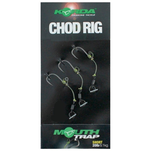 Anzuelos montados Korda Chod Rig Corto - Tienda Carpfishing