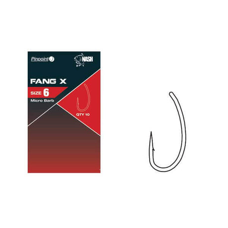 Anzuelos Nash Fang X - Tienda Carpfishing