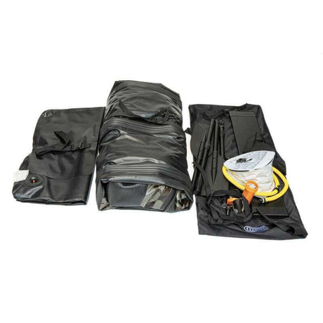 Barca Raptor 200 X - Wide Camo con suelo de aluminio - Tienda Carpfishing