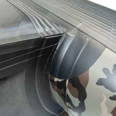 Barca Raptor 200 X - Wide Camo con suelo de aluminio - Tienda Carpfishing