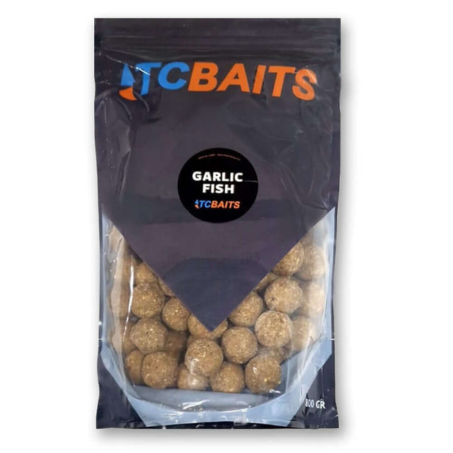 Boilies TC Baits Garlic Fish 20 mm - Tienda Carpfishing
