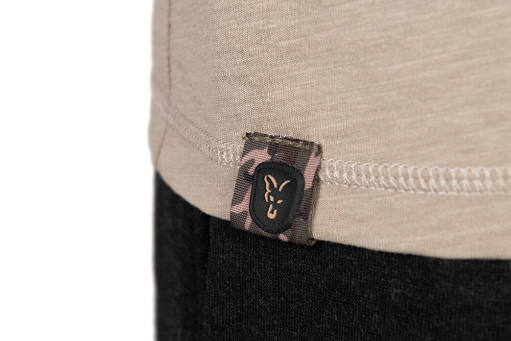 Camiseta Fox Ltd LW Marl Caqui - Tienda Carpfishing