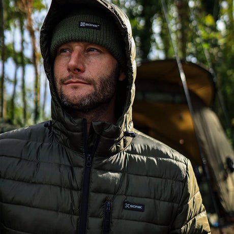 Chaqueta Sonik Packway Verde - Tienda Carpfishing