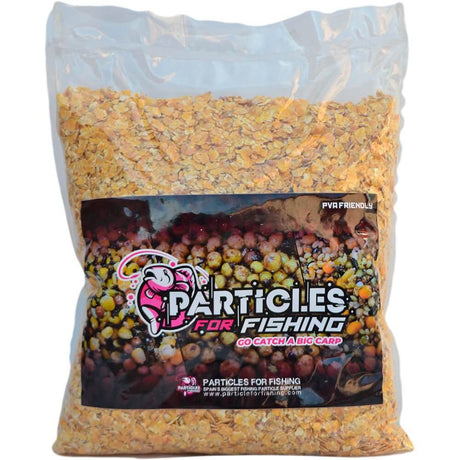 Corn Flakes Particles For Fishing 3 kg - Tienda Carpfishing