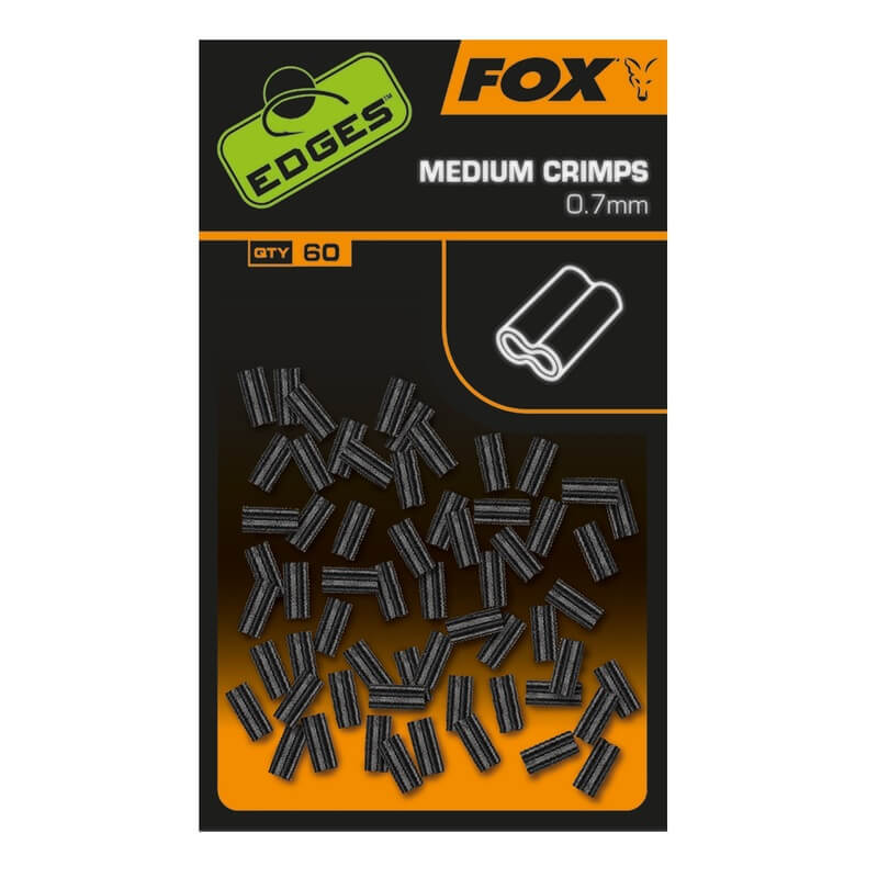 Crimps Fox Edges M 0,7 mm - Tienda Carpfishing