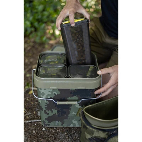 Cubo Korda System Camo 17 litros - Tienda Carpfishing