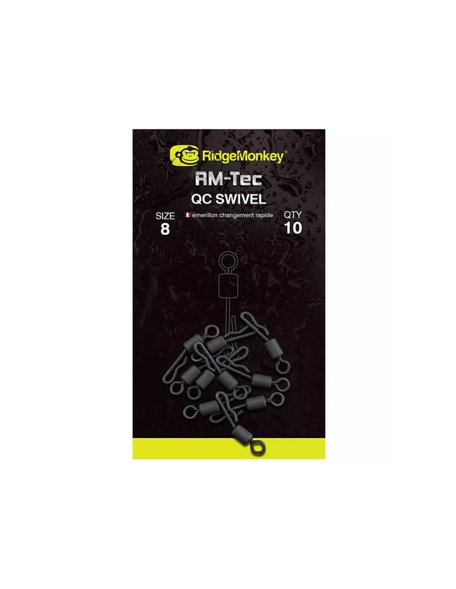 Enganche rápido Swivel Ridge Monkey Nº8 - Tienda Carpfishing