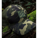 Gorra Sonik Trucker Camo Verde - Tienda Carpfishing