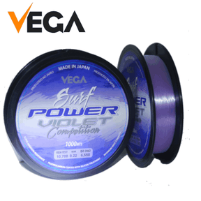 Hilo Vega Power Surf Violeta 1000 m - Tienda Carpfishing