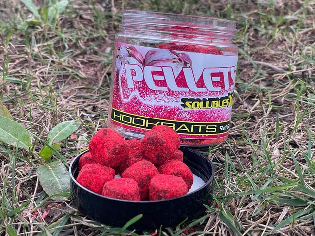 Hook Baits Pellets Peralbaits Red Garlic 14 mm - Tienda Carpfishing