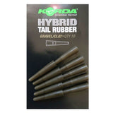 Hybrid Tail Rubbers Verde Korda - Tienda Carpfishing