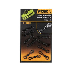 Kwik Change Hook Swivels Fox 11 - Tienda Carpfishing