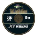 Leadcore Korda Kable Marrón 70 lb / 15 m - Tienda Carpfishing