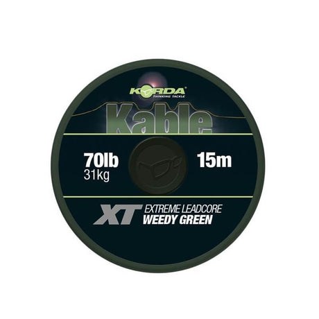 Leadcore Korda Kable Verde 70 lb / 15 m - Tienda Carpfishing