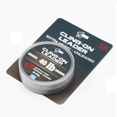 Leader Cling - On Nash Marrón 40 Ib 10 m - Tienda Carpfishing