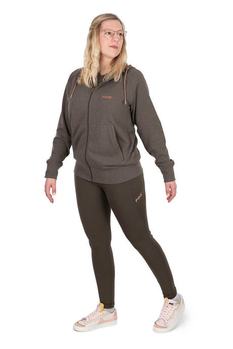 Leggins Mujer Fox WC Verdes - Tienda Carpfishing