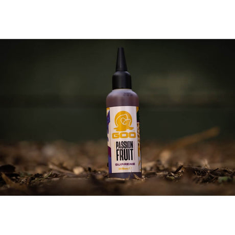Líquido Korda Goo Golden Passion Fruit Supreme 115 ml - Tienda Carpfishing