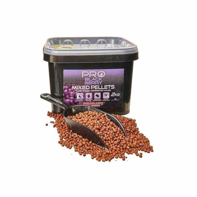 Mix Pellets Starbaits Probiotic Blackberry 2 Kg - Tienda Carpfishing