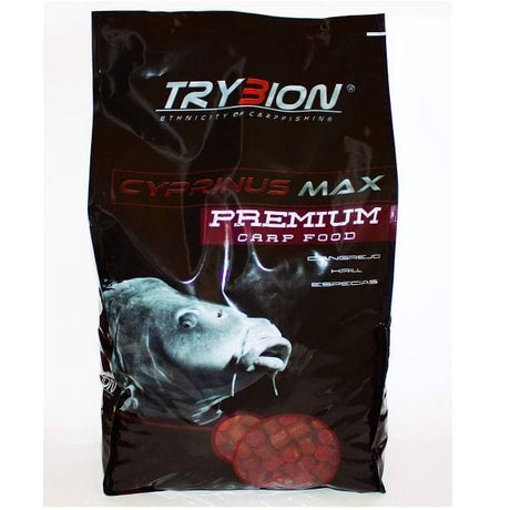 Pellets Trybion Cyprinus Max 15 mm 4 KG - Tienda Carpfishing
