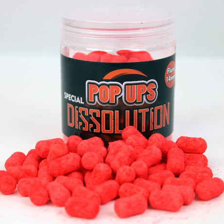 Pop ups Dumbells Pro Elite Baits Dissolution Crab Machine Naranja - Tienda Carpfishing
