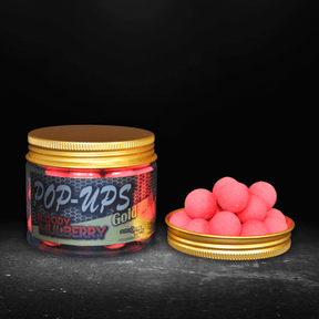Pop Ups Pro Elite Baits Gold Bloody Mulberry Rosa 20 mm - Tienda Carpfishing