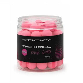 Pop Ups Sticky Krill rosas 14 mm - Tienda Carpfishing