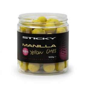 Pop Ups Sticky Manilla Amarillo 16 mm - Tienda Carpfishing