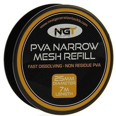 Recambio de malla PVA de 35 mm NGT - Tienda Carpfishing