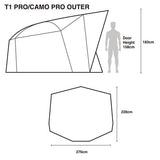 Refugio Nash Titan T1 Pro Camo - Tienda Carpfishing