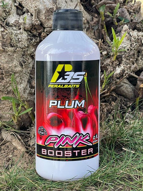 Remojo Booster Pink Peralbaits Plum 500 ml - Tienda Carpfishing