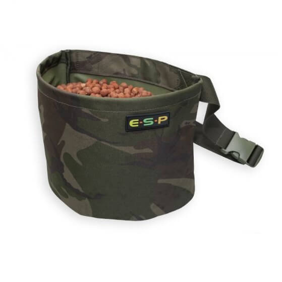 Riñonera para boilies ESP Camo - Tienda Carpfishing